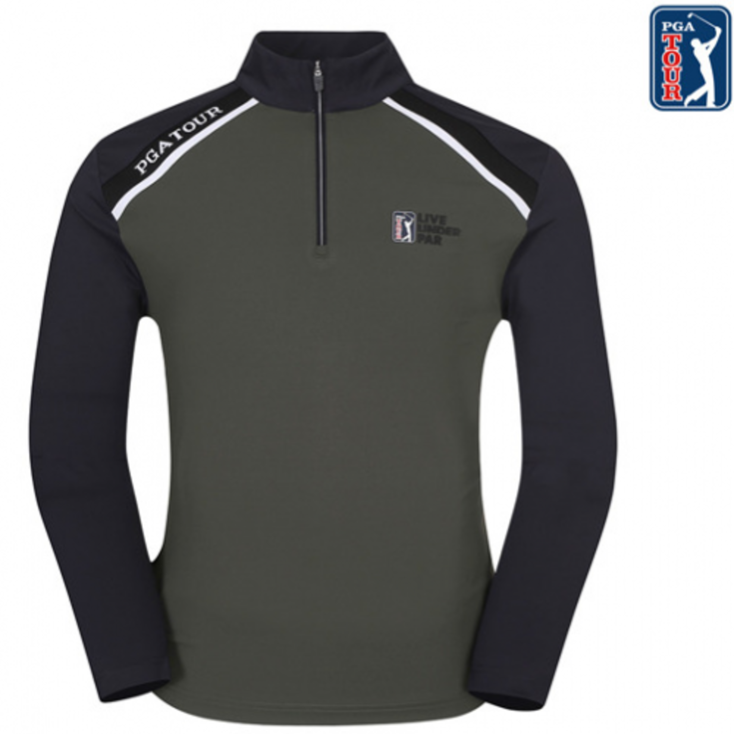 [GSH] PGA TOUR&amp;LPGA 남성 밴드패치 동체패턴 티셔츠 L203TL101P