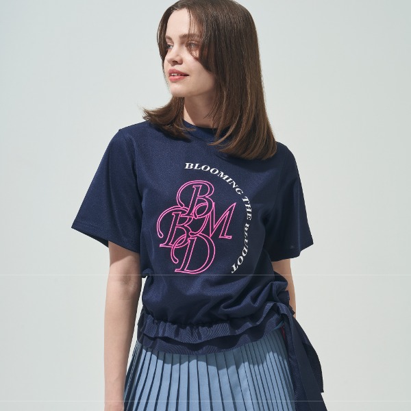 [BLU] 여성 스트링 테이프 포인트 티셔츠 Plus_NP BD3SWTS13NP