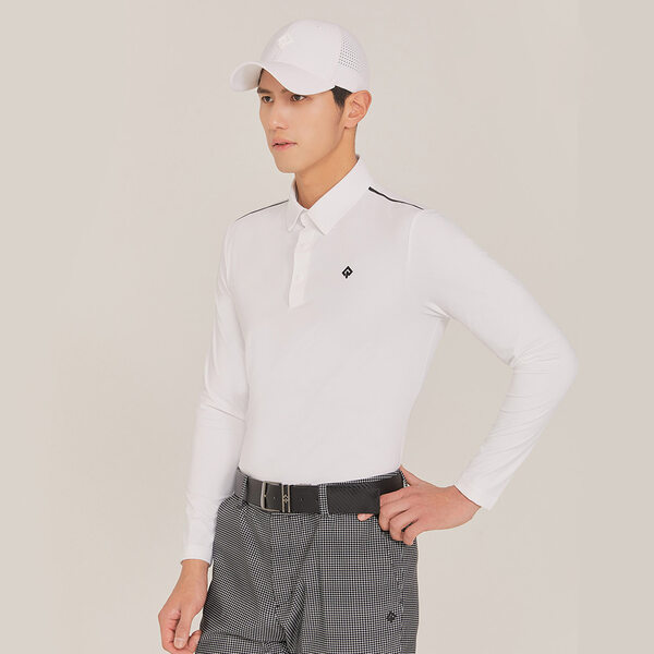 [레노마골프] 남성 어깨 포인트 카라 티셔츠 RMTYK1151-101