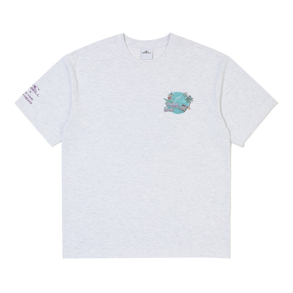 [오닐] 24SS 남성 서피비치 반팔 티셔츠 OMTRN2451-188