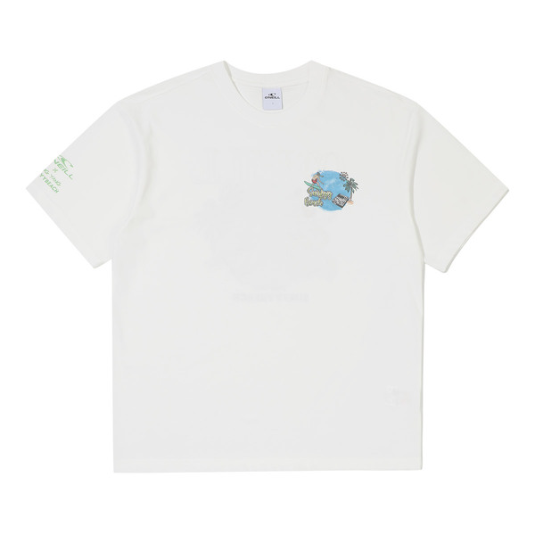 [오닐] 24SS 남성 서피비치 반팔 티셔츠 OMTRN2451-101