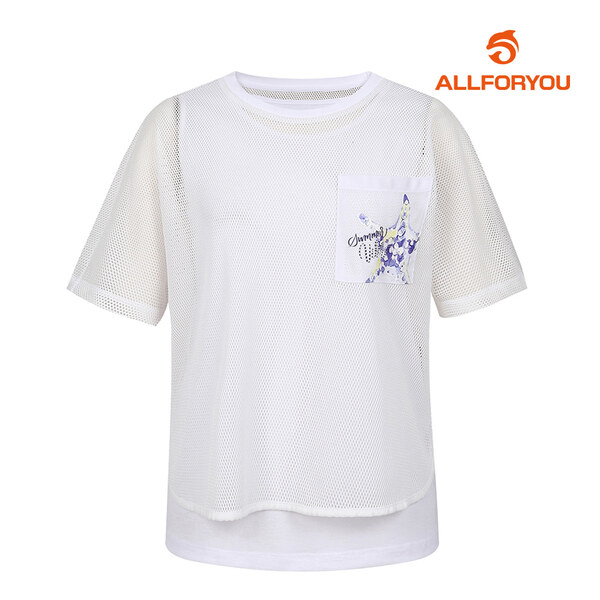 [올포유] [모델착장]여성 세트 반팔 티셔츠 ALTRK6236-100